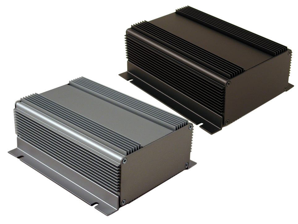 Hammond 1455HD Series Aluminium Enclosure, 6.3 x 4.37 x 2.39in