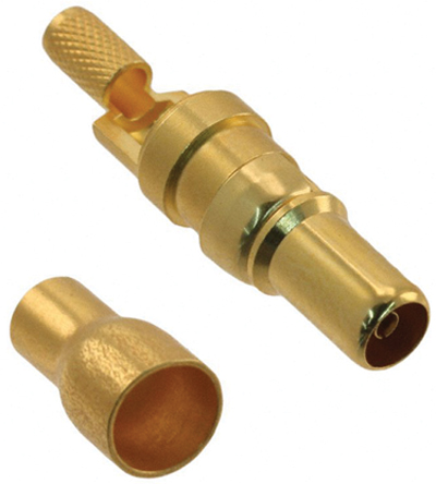HARTING D-Sub Male Solder Contact for use with Cables RG 179 BU, 187 AU