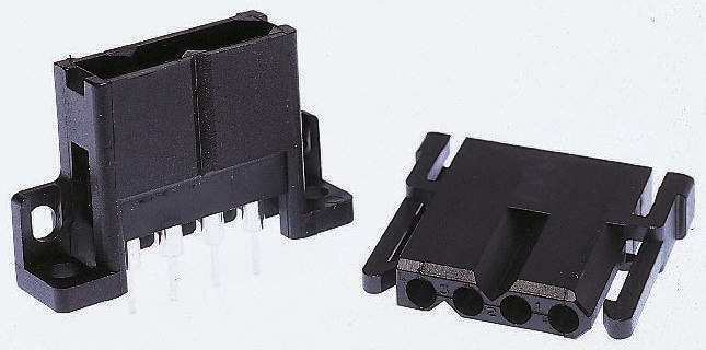 ITT Cannon, Trident Connector Housing, 5.08mm Pitch, 6 Way, 1 Row