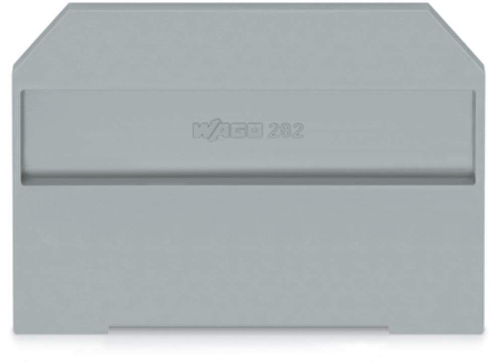 WAGO 282 Series End And Intermediate Plate for Use with Rail Mount Terminal Blocks