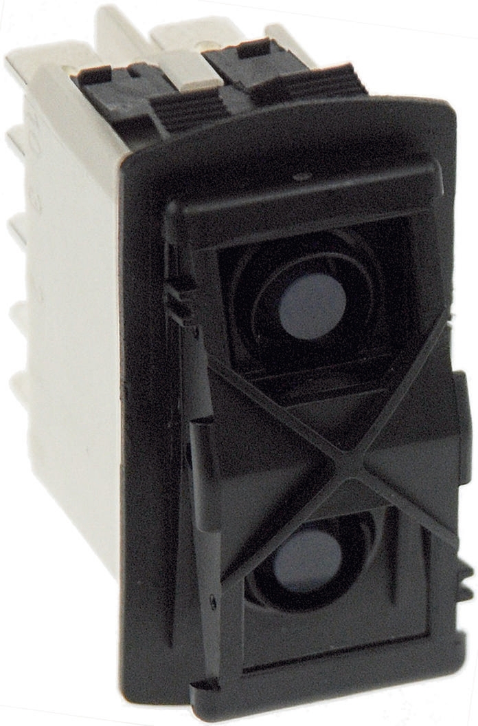 APEM Illuminated DPST, (On)-On Rocker Switch Panel Mount