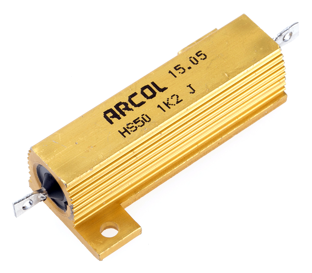 Arcol, 1.2kΩ 50W Wire Wound Chassis Mount Resistor HS50 1K2 J ±5%