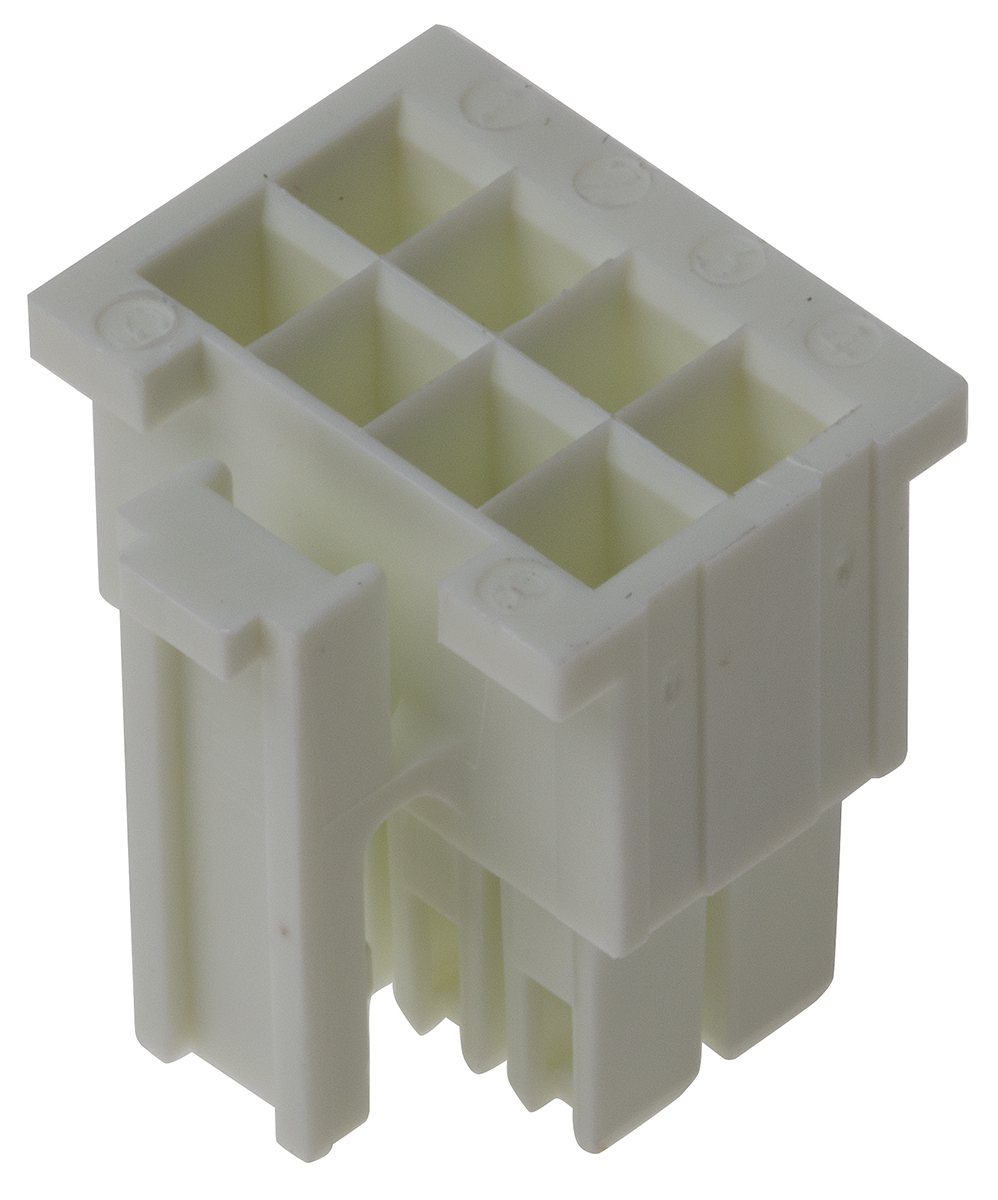 Samtec, IPD1 Male Crimp Connector Housing, 2.54mm Pitch, 8 Way, 2 Row