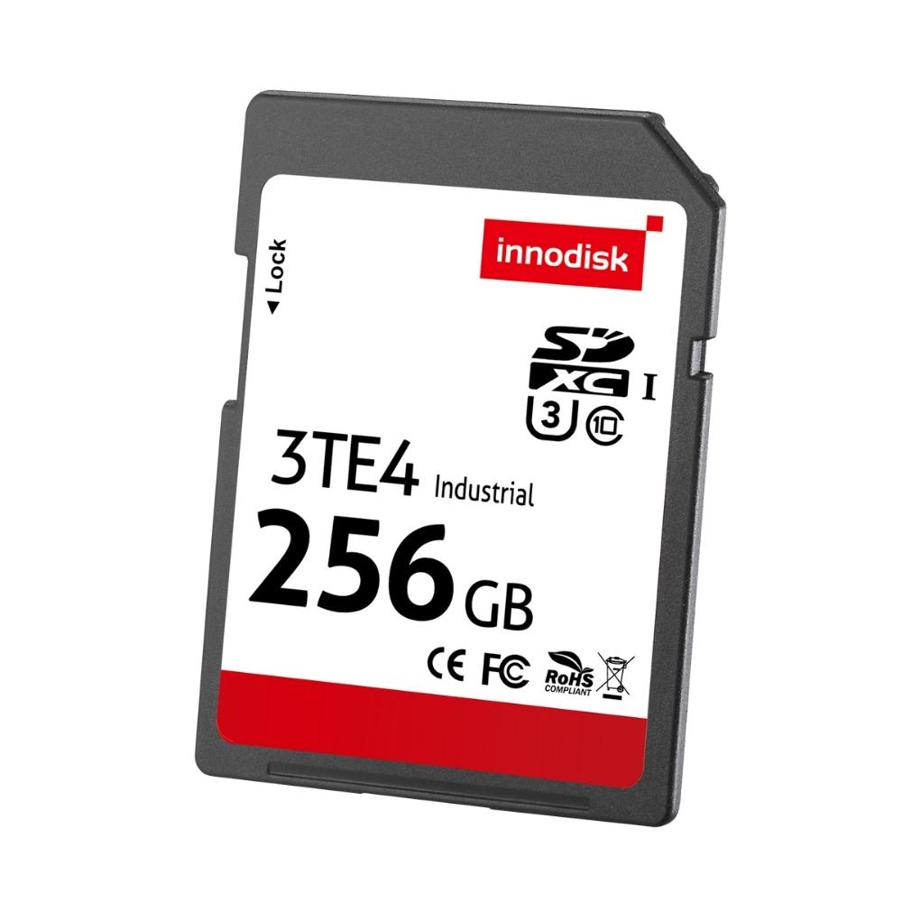 InnoDisk 256 GB Industrial SD SD Card, Class10, UHS-3