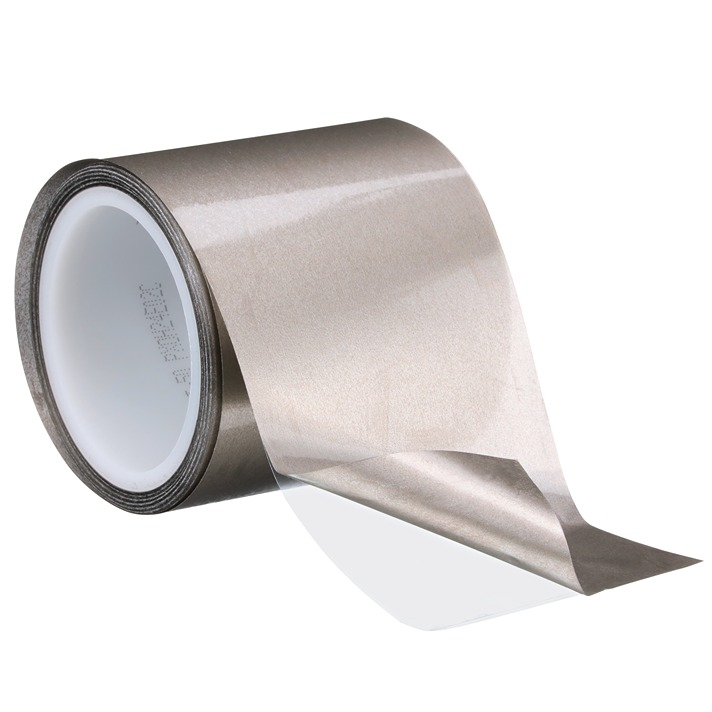 3M 7100313600 Metallic-grey Double Sided Tape, 0.05mm Thick, 1500 gf/in, Fabric Backing, 25mm x 10m