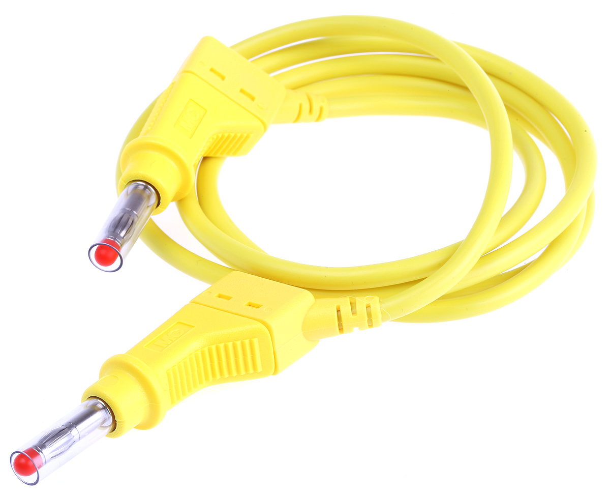 Staubli, 32A, 600V, Yellow, 1m Lead Length