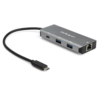 StarTech.com 3 Port USB C USB C  Hub, USB Powered, 10.2 x 4.5 x 1.4mm