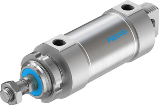 Festo 50 mm Pneumatic Roundline Cylinder - 196052 DSNU-63-50-PPV-A Series, Double Acting Acting