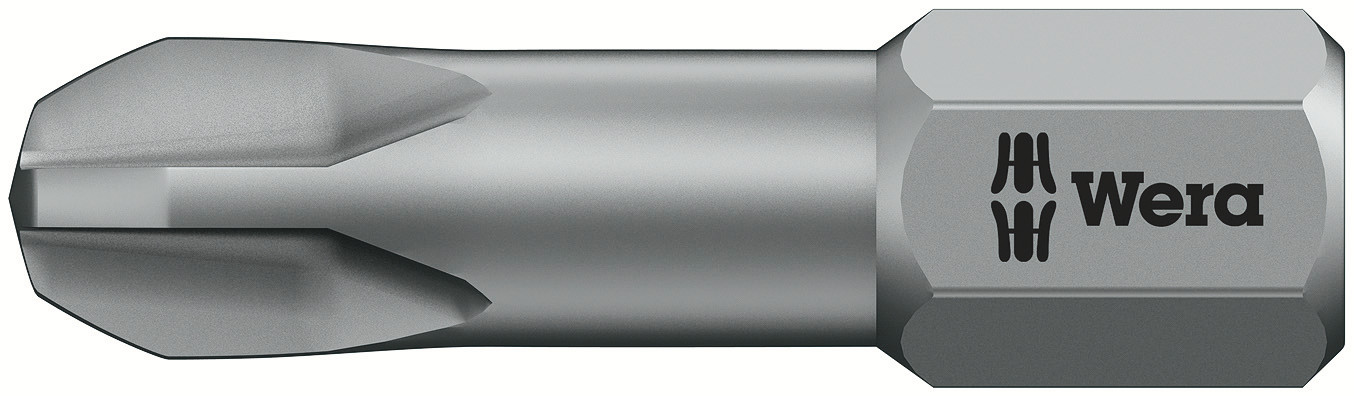 Wera Phillips Screwdriver Bit, PH3 Tip
