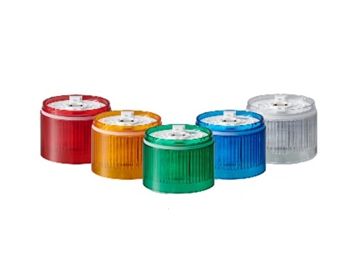 Patlite LR10-E Series Green Light Module for Use with Signal Tower, 24 V dc, LED Bulb, DC, IP69K