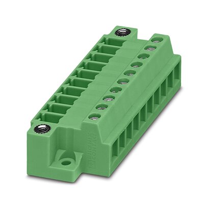 Phoenix Contact Pluggable Terminal Block, 8-Contact, 3.81 mm Pitch, 1-Row