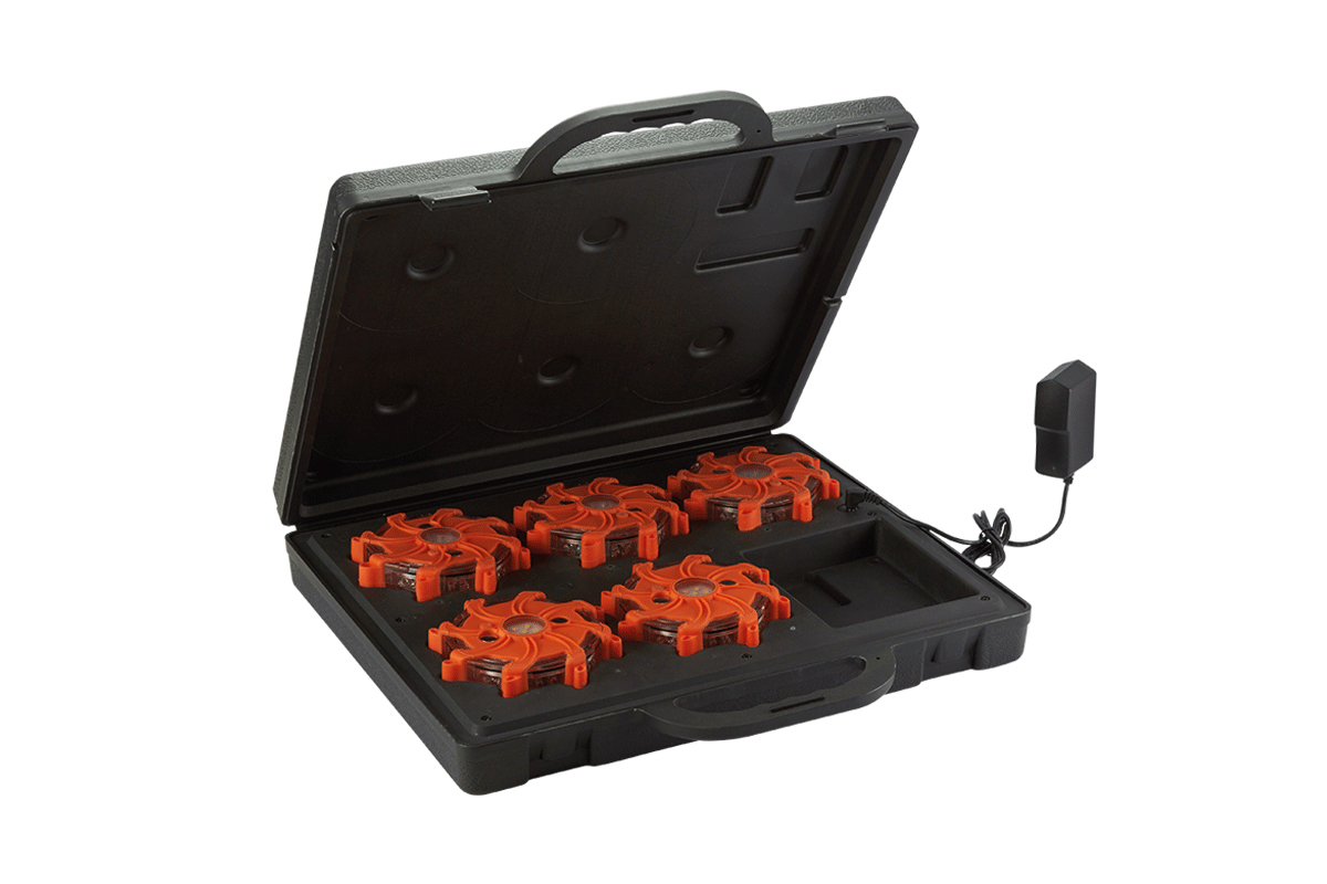 Nightsearcher Pulsar Pro Series Red Multiple Effect Light Module, 3.7 (Battery) V, Magnetic Mount, LED Bulb, IP65