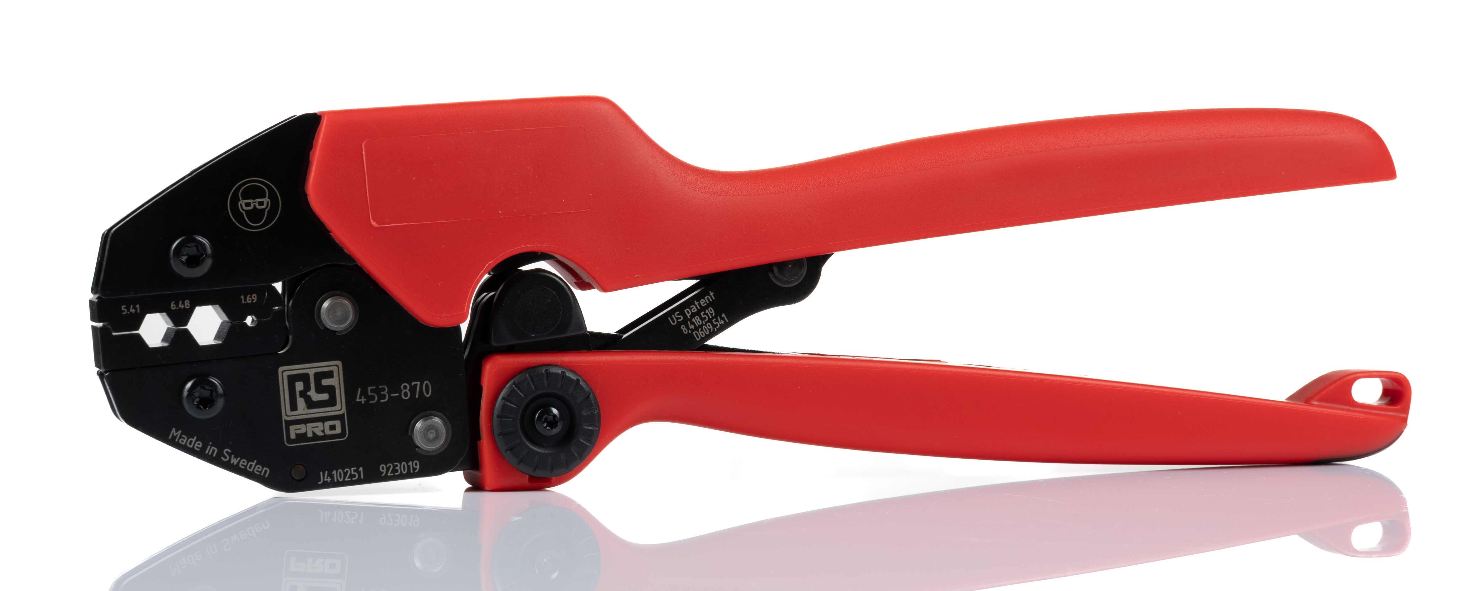 RS PRO Hand Ratcheting Crimp Tool for Coaxial Connectors
