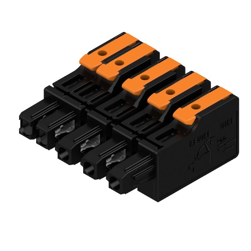 Weidmüller, 7.5mm Pitch, OMNIMATE 4.0, 5 Way, , Pluggable Terminal Block, Hybrid Header, PCB Mount, Snap In