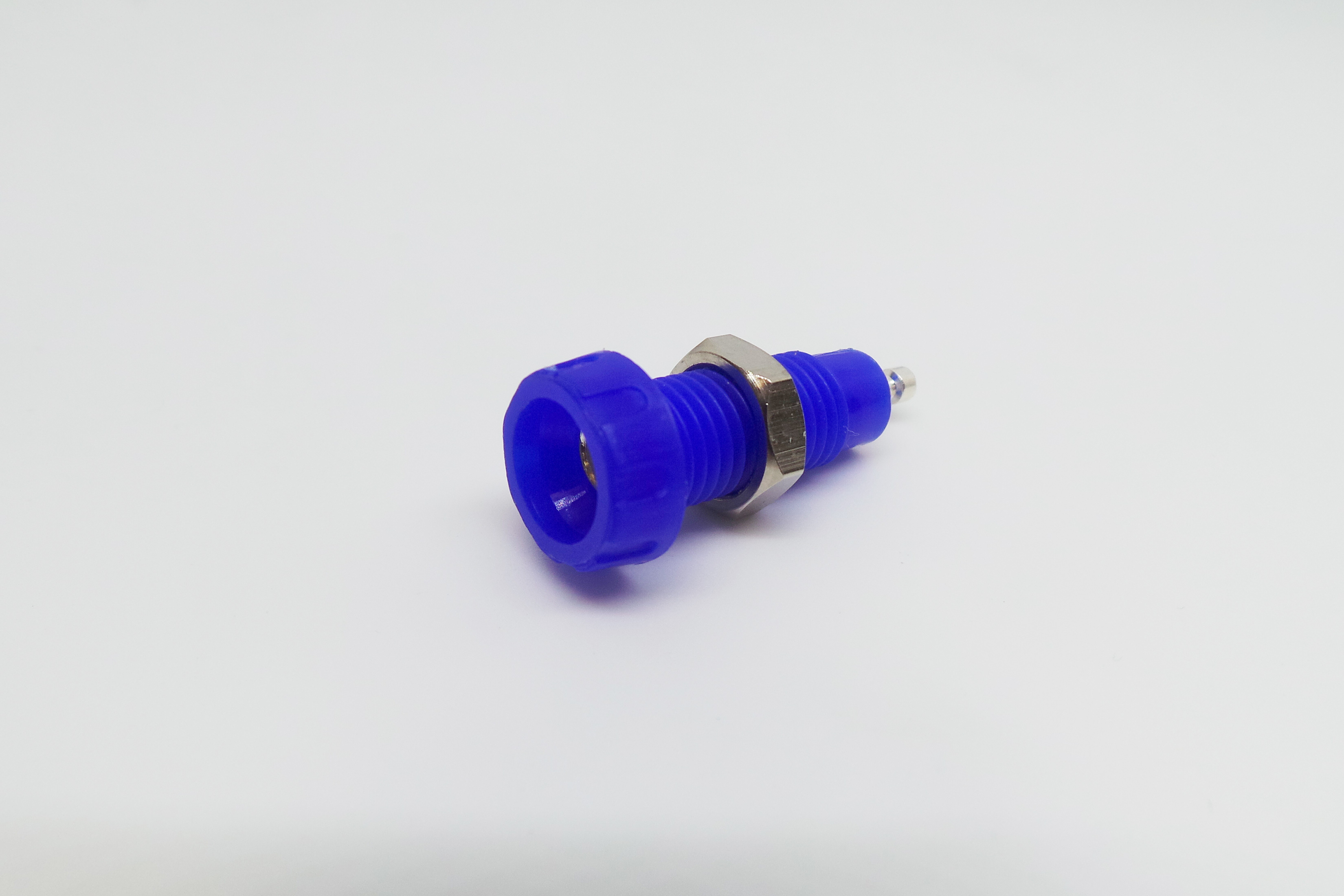 RS PRO Blue Female Banana Socket, Solder Termination, 10A, 50V, Silver Plating