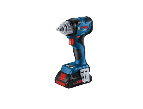 Bosch M8-M18 18V, 4Ah Cordless Impact Wrench, Euro Plug