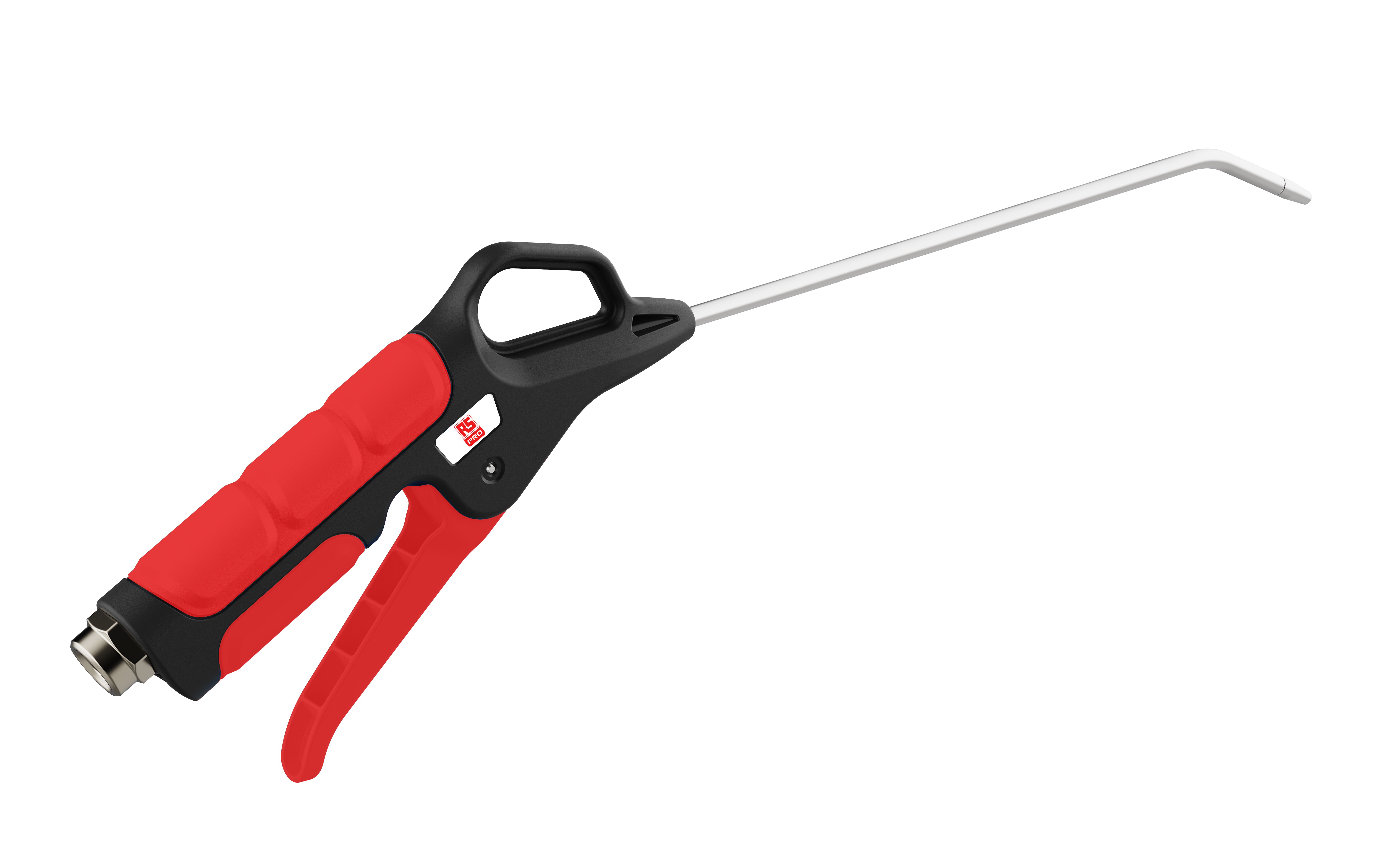 RS PRO 140psi Safety Ergo Extended Nozzle Extreme Blow Gun , 1/4 in BSPT Air Inlet (BSP)