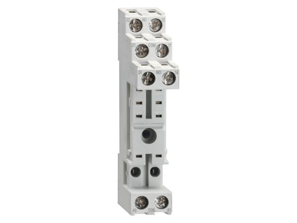 Lovato HR SERIES 230V ac DIN Rail Relay Socket, for use with Relay