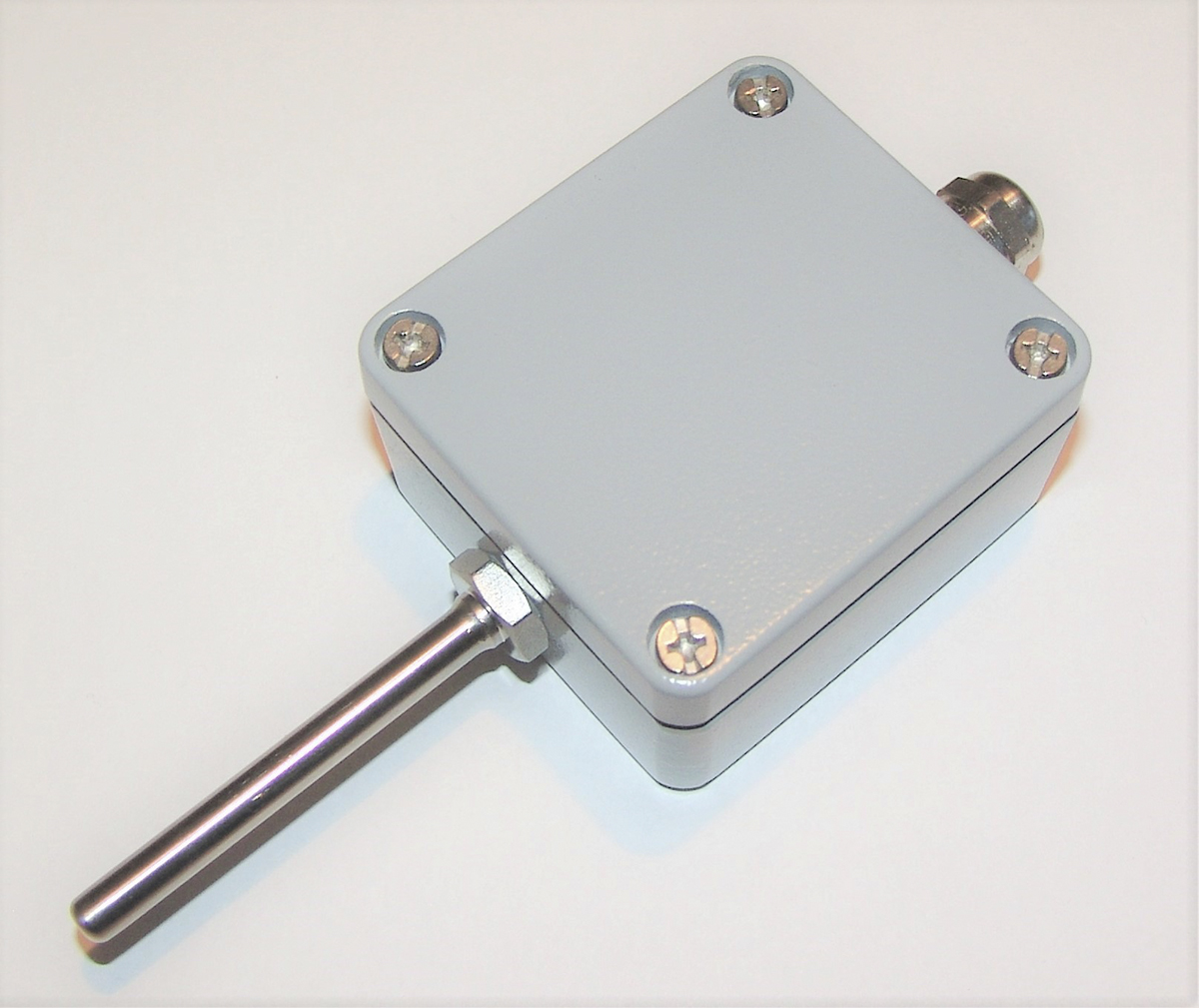 Electrotherm PT100 RTD Sensor, 6mm Dia, 80mm Long, 2 Wire, Wall, F0.3 +120°C Max