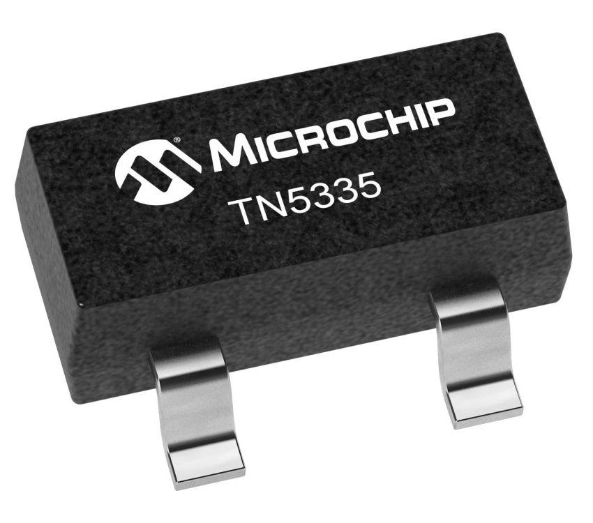 Microchip TN5335 Type N-Channel MOSFET, 230 mA, 350 V MOSFET, 3-Pin SOT-23 TN5335K1-G