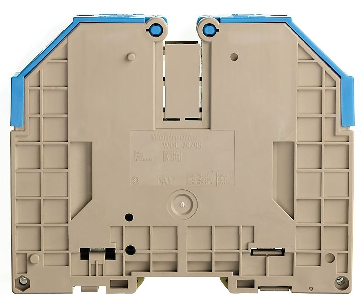 Weidmuller 1024680000 WDU Series Blue, 95mm², Single-Level, Screw Termination