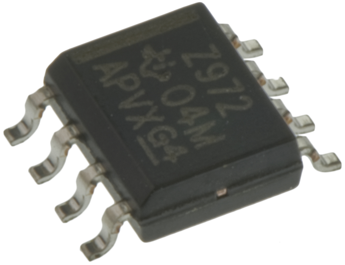 TL972ID Texas Instruments, Operational Amplifier, 12 MHz, 8-Pin 12 V SOIC