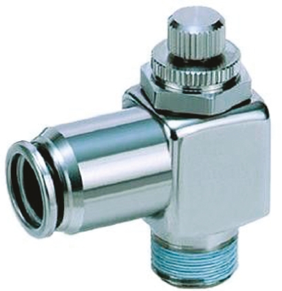 SMC ASG Series Tube Flow Regulator, 6mm Tube Inlet Port x R 1/8 Male Outlet Port