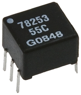 Murata Power Solutions Through Hole Pulse Transformer 1:1.33 Turns Ratio, 2mH Prim. Inductance, 0.9Ω Prim. Resistance