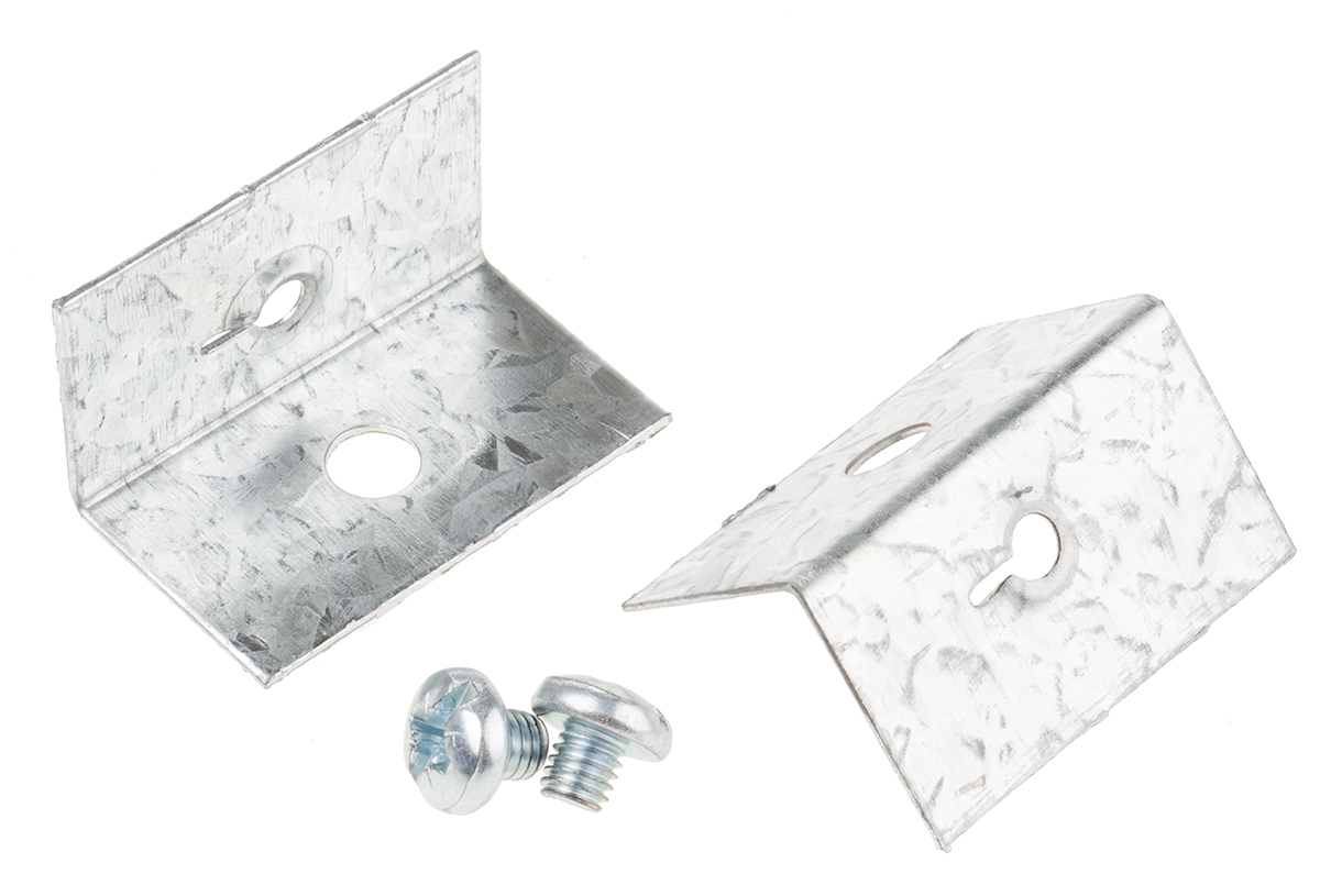 RS PRO Galvanised Steel Cable Trunking Accessory, 50 x 50mm