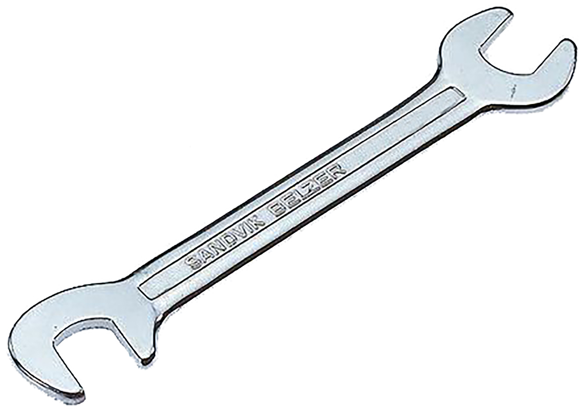 Bahco Double Ended Open Spanner, 5mm, Metric, Double Ended, 80 mm Overall