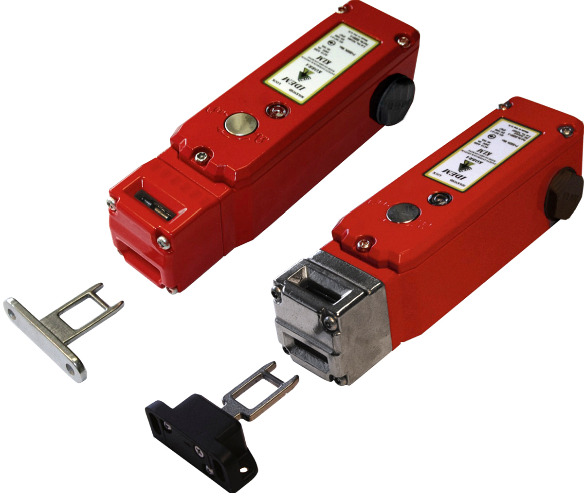 IDEM KLM-P2L Series Solenoid Interlock Switch, Power to Lock, 24V dc