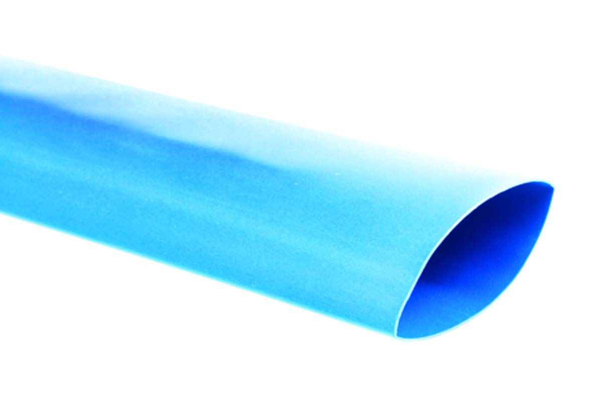 TE Connectivity Heat Shrink Tubing, Blue 19mm Sleeve Dia. x 60m Length 2:1 Ratio, CGPT Series