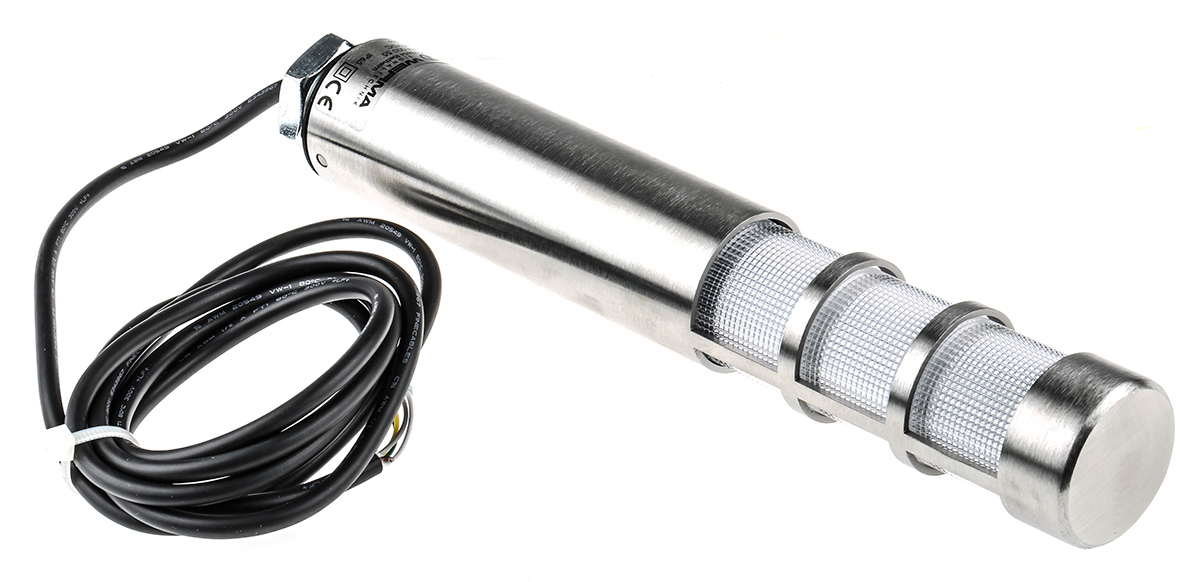 Werma Kompakt Series Red/Yellow/Green Signal Tower, 3 Lights, 24 V dc, Surface Mount