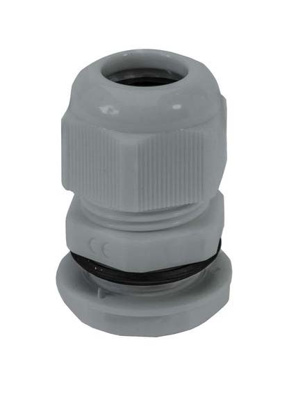 HellermannTyton NGM Series Grey Nylon Cable Gland, M40 Thread, 22mm min., 32mm max., IP68
