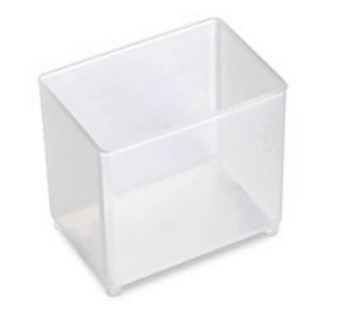 Raaco Transparent Polypropylene Insert, 69mm x 79mm x 55mm
