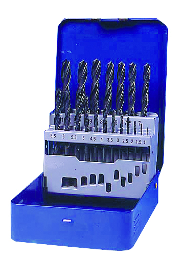Tivoly 25-Piece for Steel, 13mm Max, 1mm Min, HSS Bits