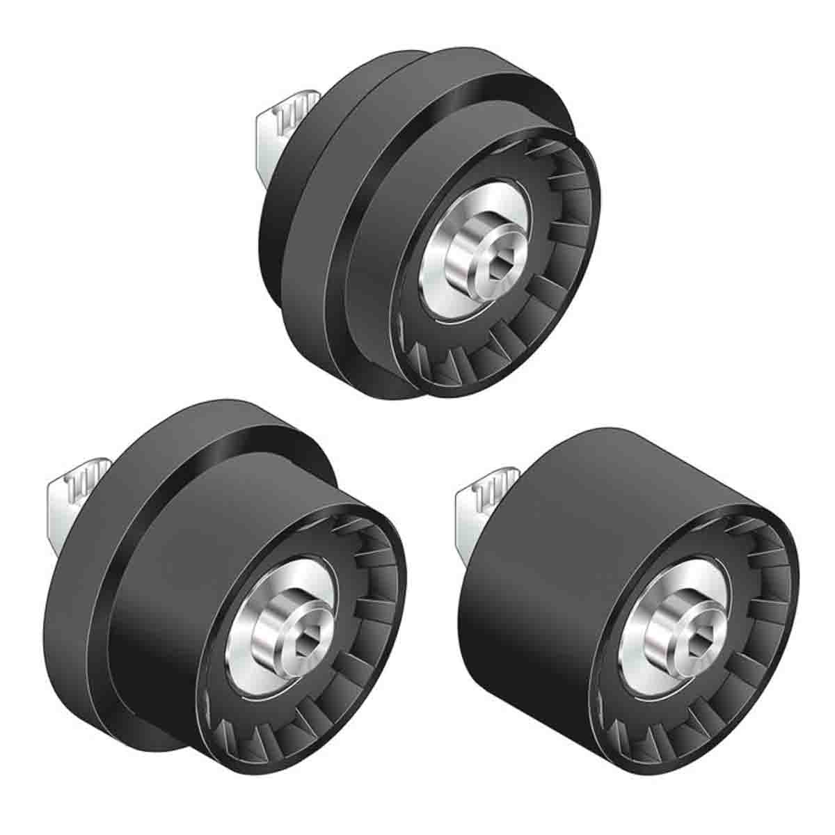 Bosch Rexroth Plastic Wheel, 10mm Groove