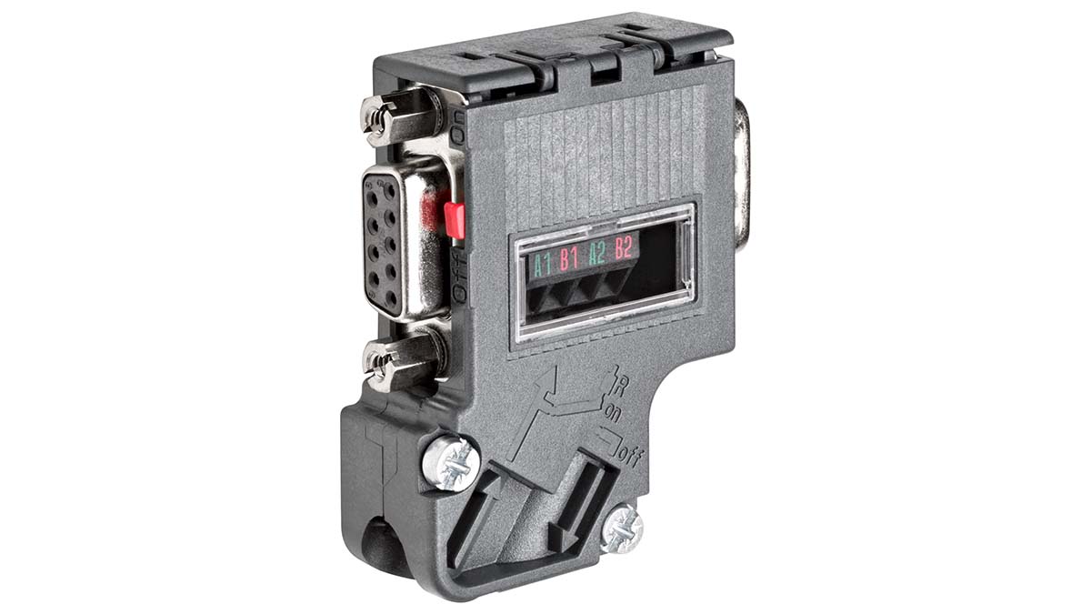 Siemens BUS Connector for Use with PROFIBUS bus cable