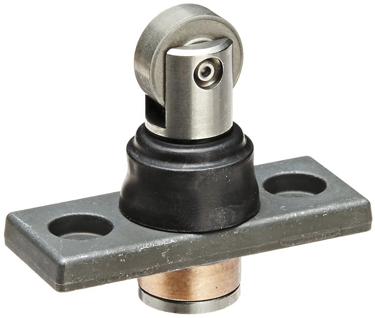 Omron D4C Series Roller Plunger Limit Switch, IP67, Metal Housing