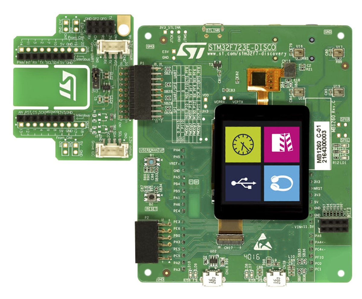 STMicroelectronics Discovery MCU Development Kit STM32F723E-DISCO