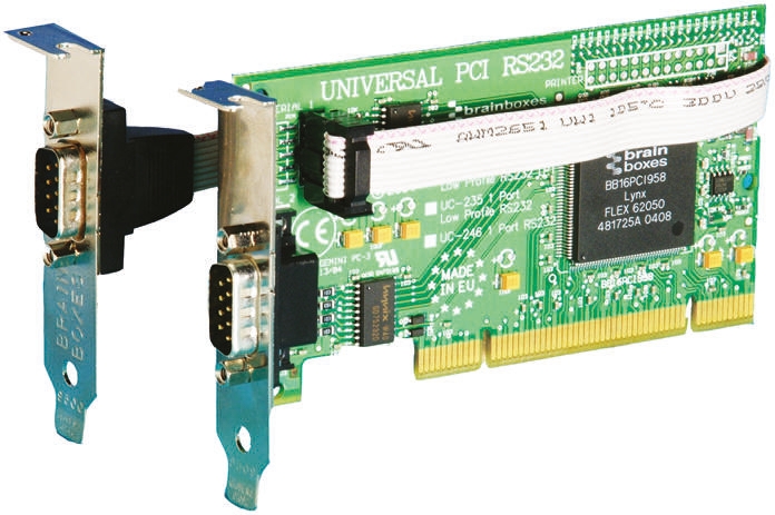 Brainboxes 2 Port PCI RS232 Serial Card