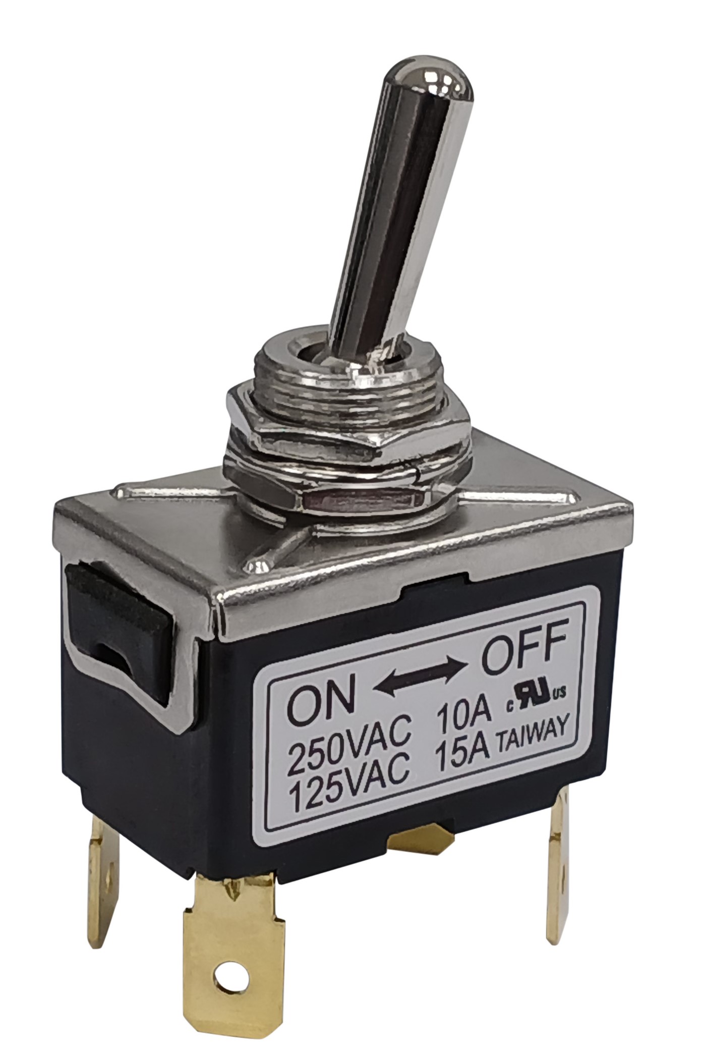 RS PRO Toggle Switch, Panel Mount, On-None-Off, DPST, Solder Lug Terminal, 125, 250V ac