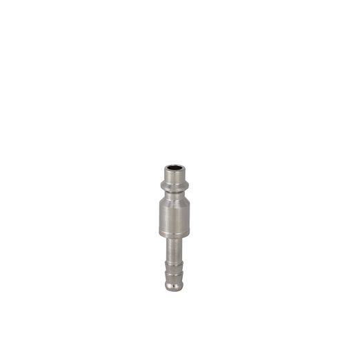 RS PRO Brass, Steel Male Pneumatic Quick Connect Coupling, 6mm Hose Barb