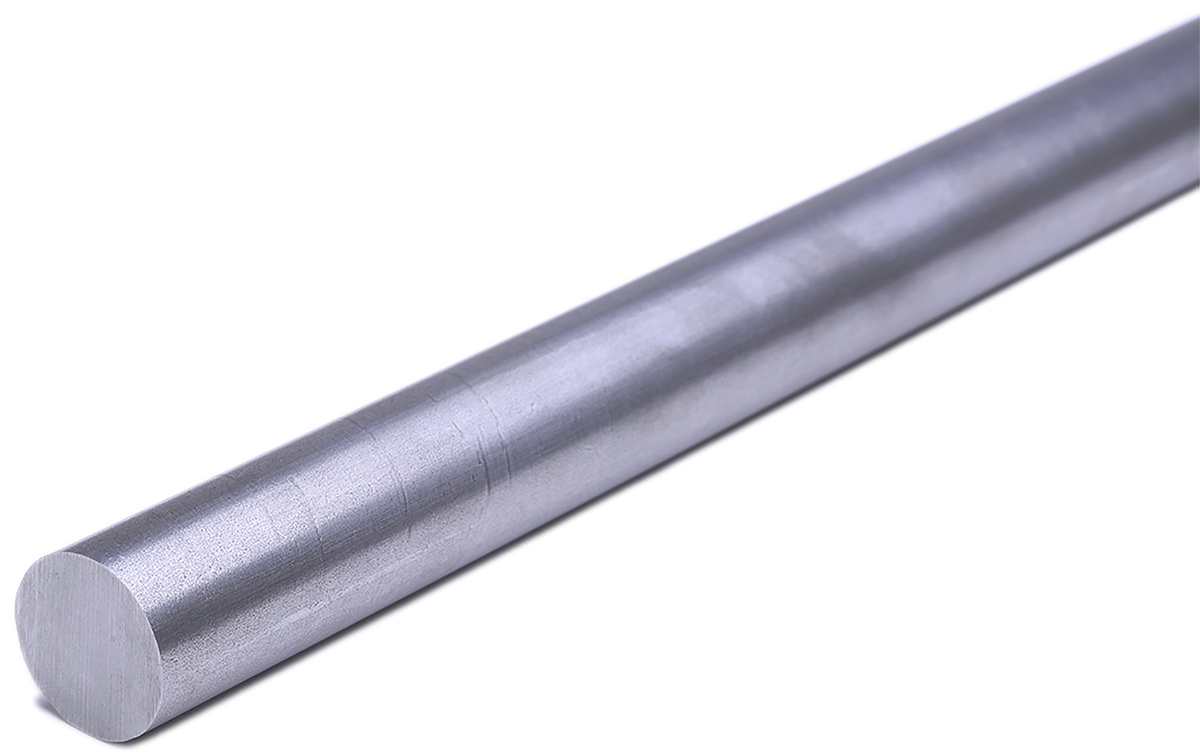 RS PRO Silver Steel Rod 1/2in Diameter, 1m L