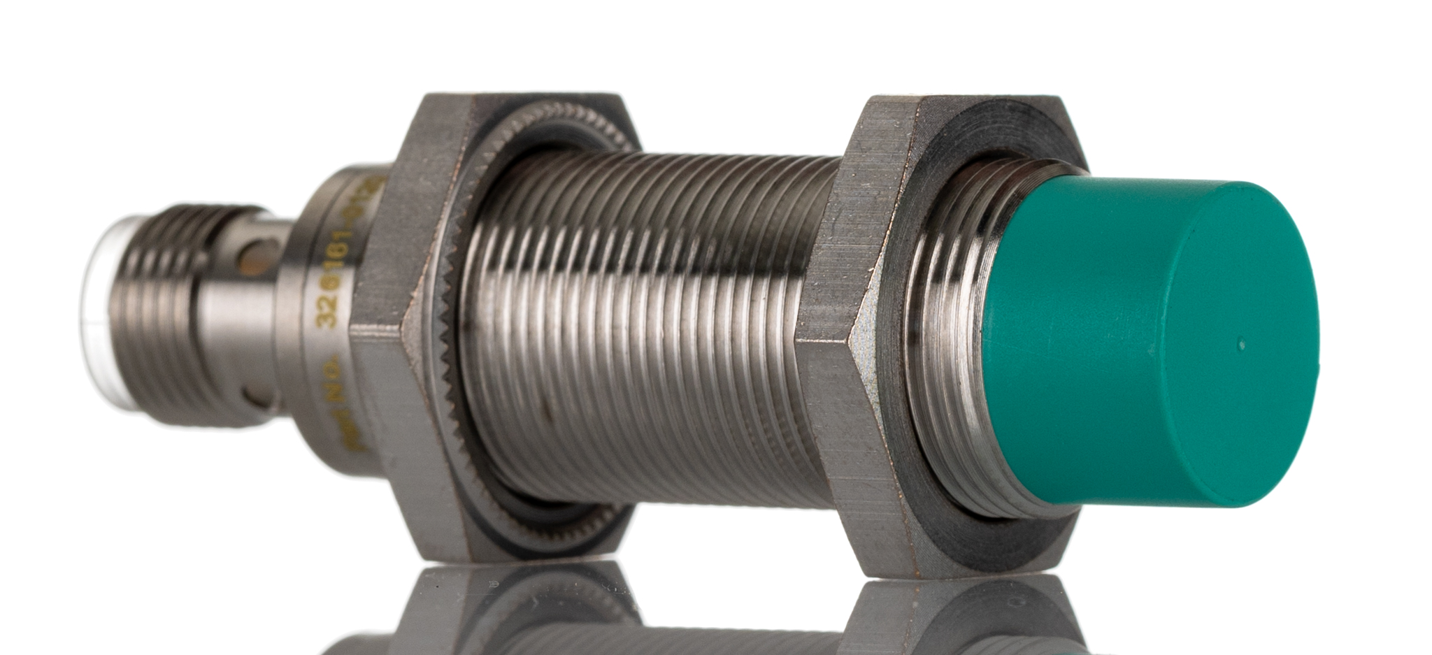 Pepperl + Fuchs Inductive Threaded Barrel Proximity Sensor, M18, 8 mm Detection, PNP NO, 5 → 36 V dc