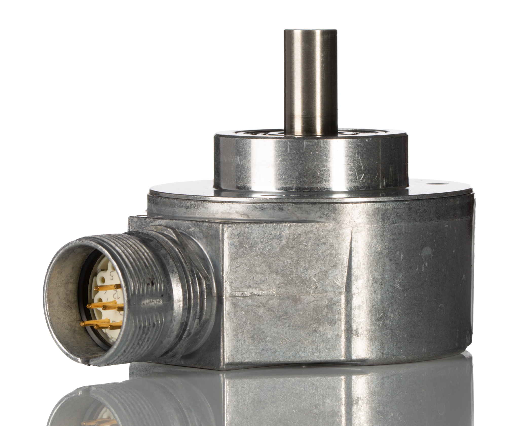 SICK AFS/AFM60 SSI Series Absolute Absolute Encoder, 8192 ppr, SSI Signal, Solid Type, 10mm Shaft
