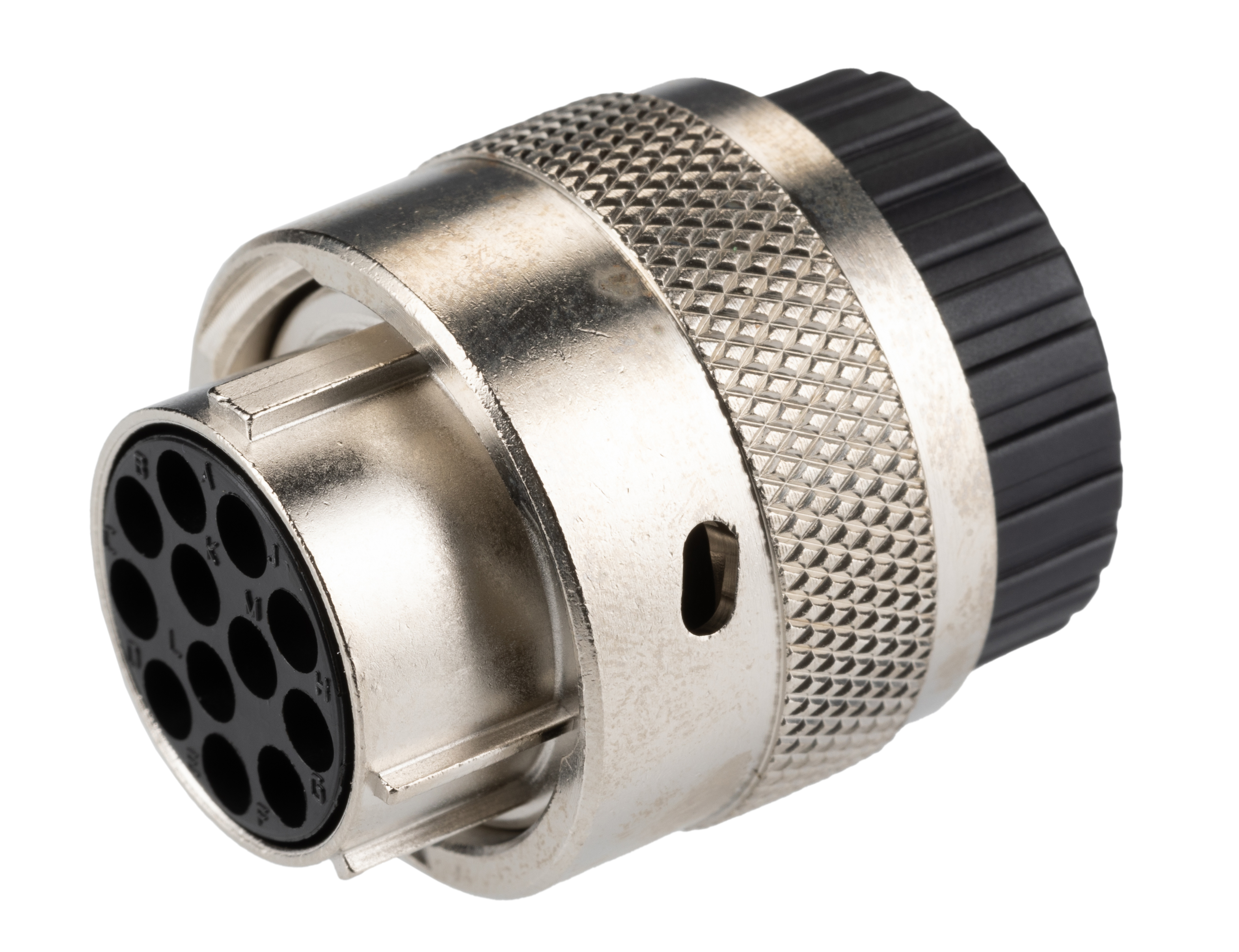 ITT Cannon Circular Connector, 12 Contacts, Cable, Standard Connector, Plug, Female, IP67, Trident Neptune Metal Series