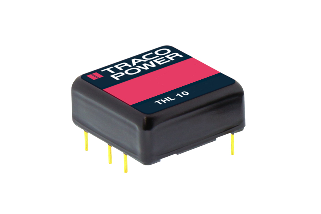 TRACOPOWER THL 10 DC-DC Converter, ±12V dc/ ±416mA Output, 9 → 18 V dc Input, 10W, Through Hole, +80°C Max Temp