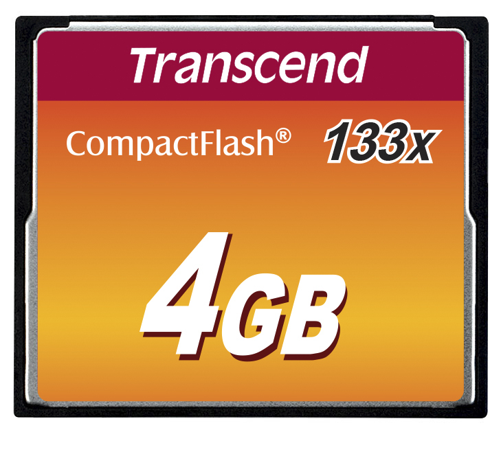Transcend CompactFlash 4 GB MLC Compact Flash Card