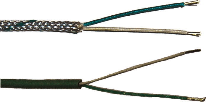 Jumo Type K Thermocouple & Extension Wire, 10m, Unscreened, PTFE Insulation, +180°C Max